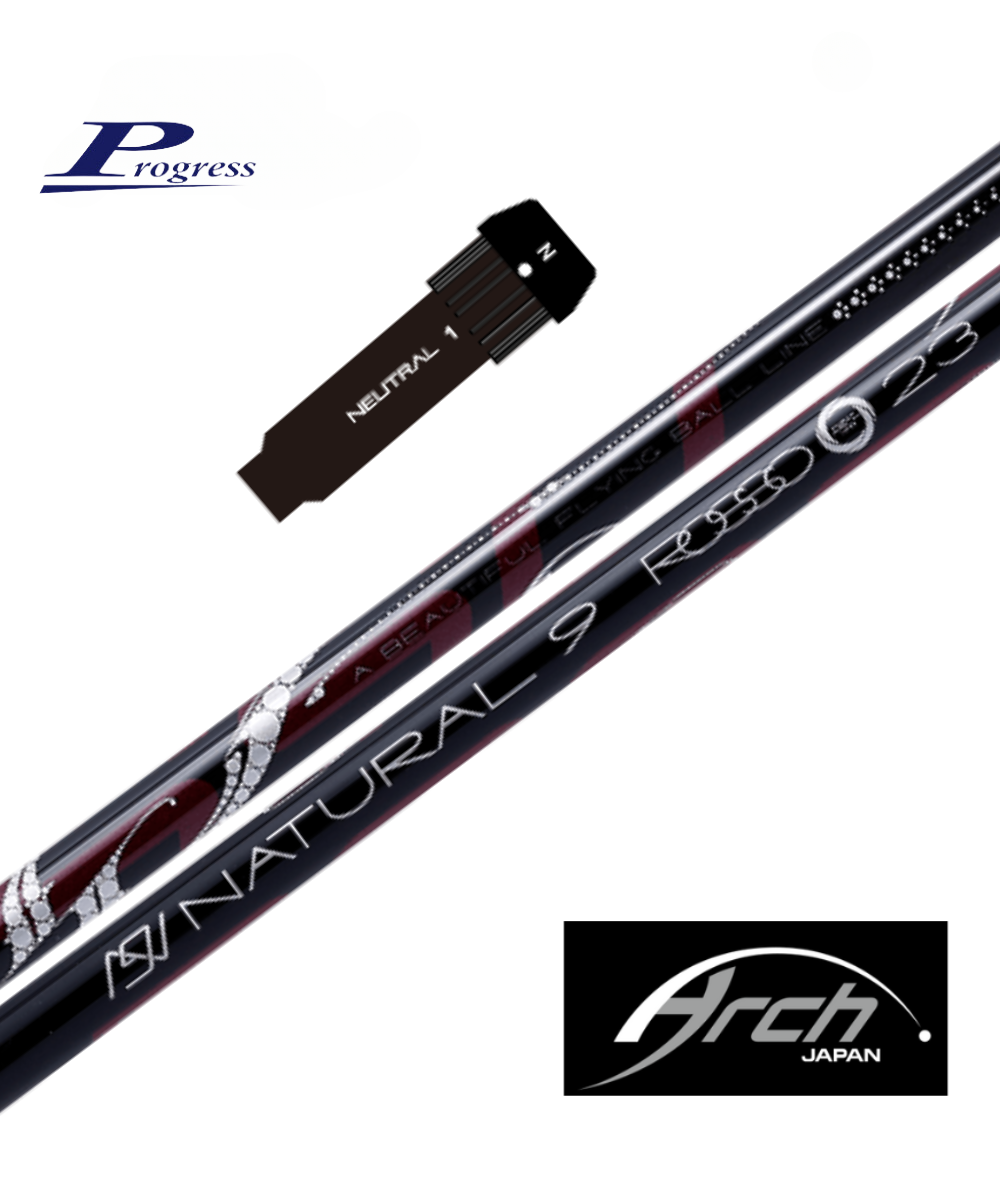 【スリーブ付きシャフト】プログレスドライバー用×(アーチ)NATURAL9 ROSSO