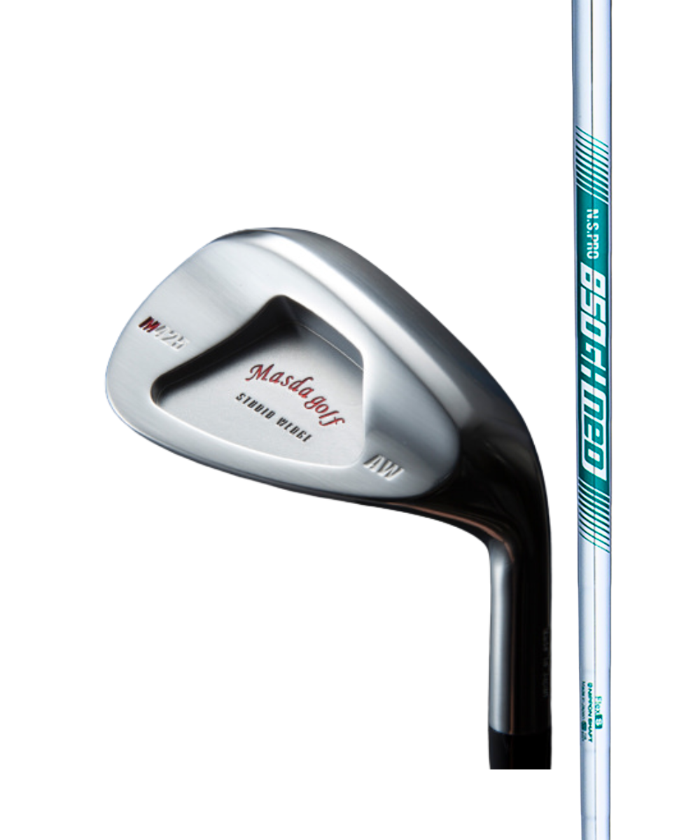 (マスダゴルフ)スタジオウェッジM425グース ニッケルクロムメッキ仕上げ×(日本シャフト)NS750・850・950NEO