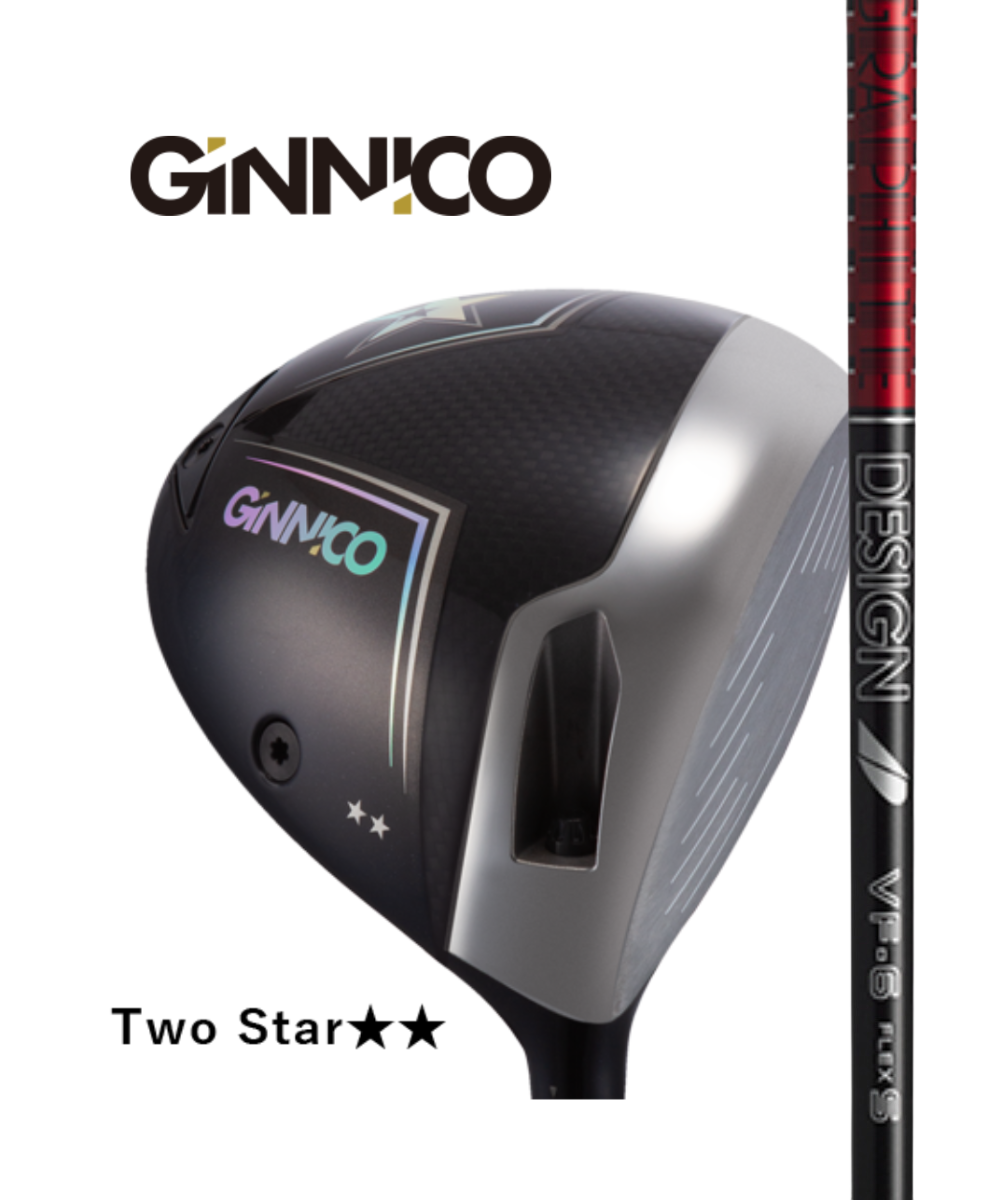 (GINNICO)MODEL02 TWO STAR×(グラファイトデザイン)TOUR AD VF