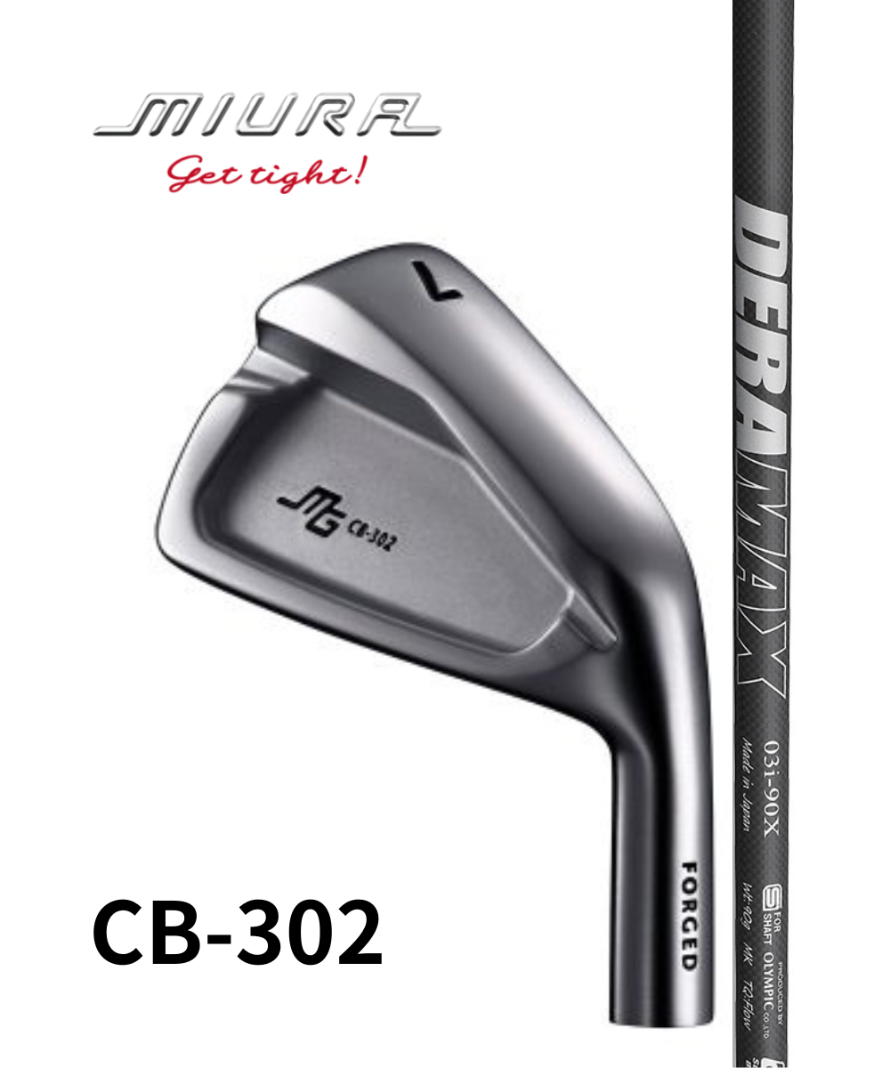 (三浦技研)CB-302×(オリムピック)DERAMAX03i【#5~PW 6本セット】