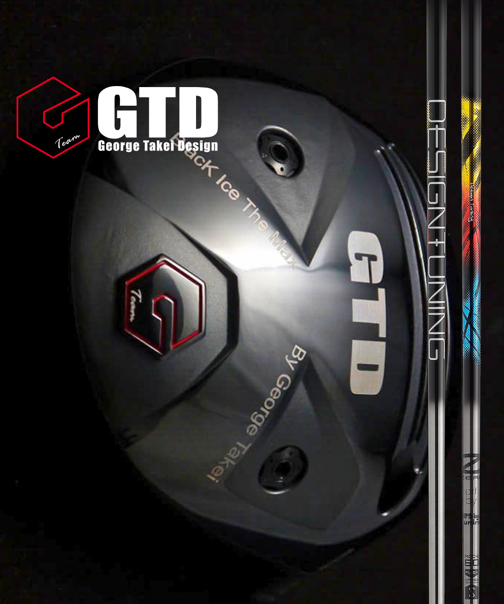 (GTD)BLACK Ice The MAXドライバー×(デザインチューニング)ZERO XROSS《クロス》