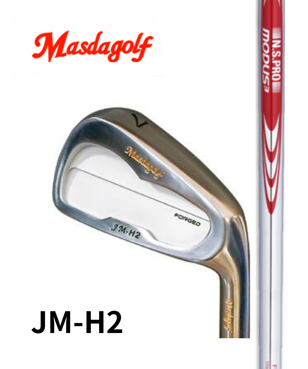 (マスダゴルフ)JM-H2クロムメッキ×(日本シャフト)モーダス【#5~PW 6本セット】