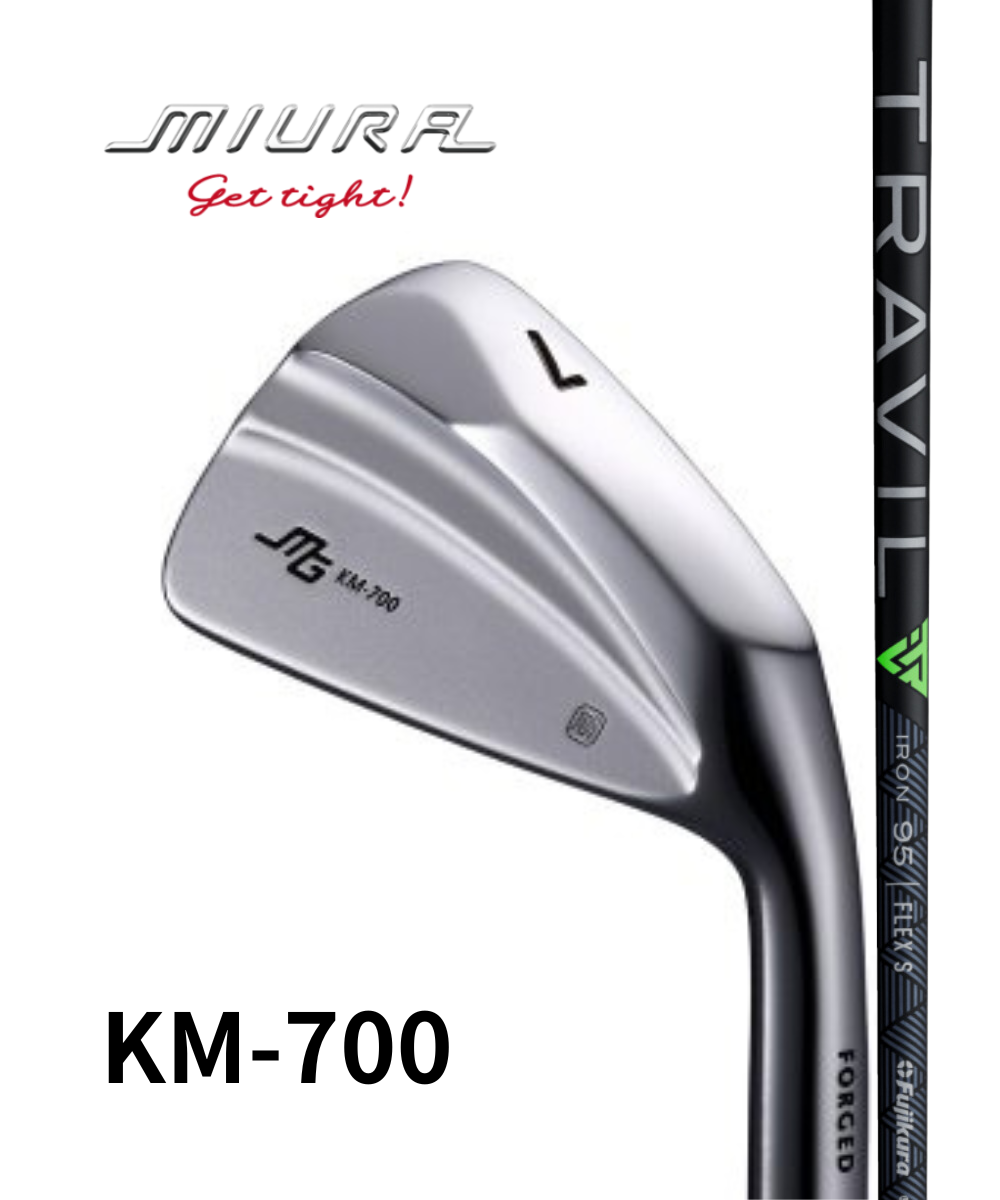 (三浦技研)KM-700×(フジクラ)TRAVIL【#5~PW 6本セット】