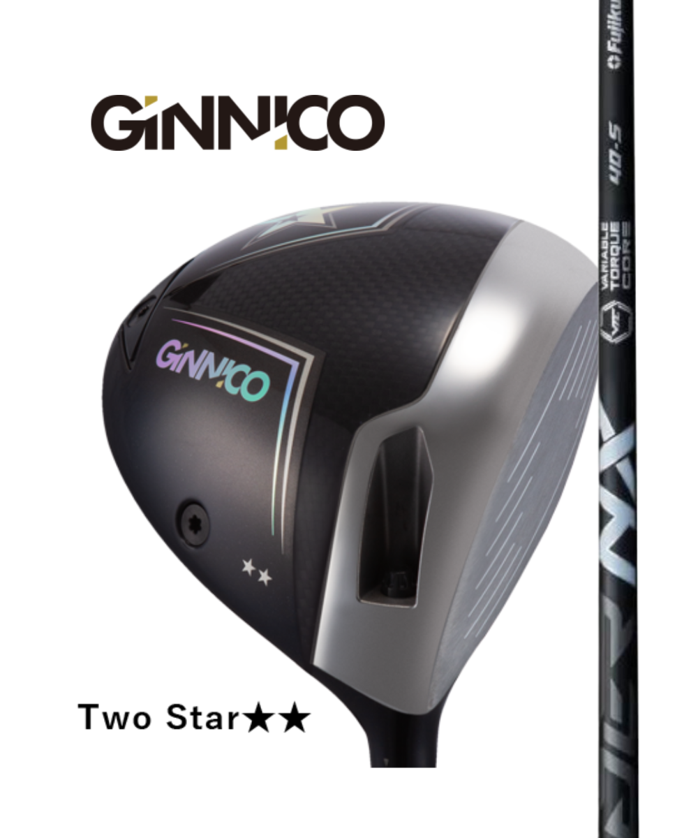 (GINNICO)MODEL02 TWO STAR×(フジクラ)スピーダーNXブラック