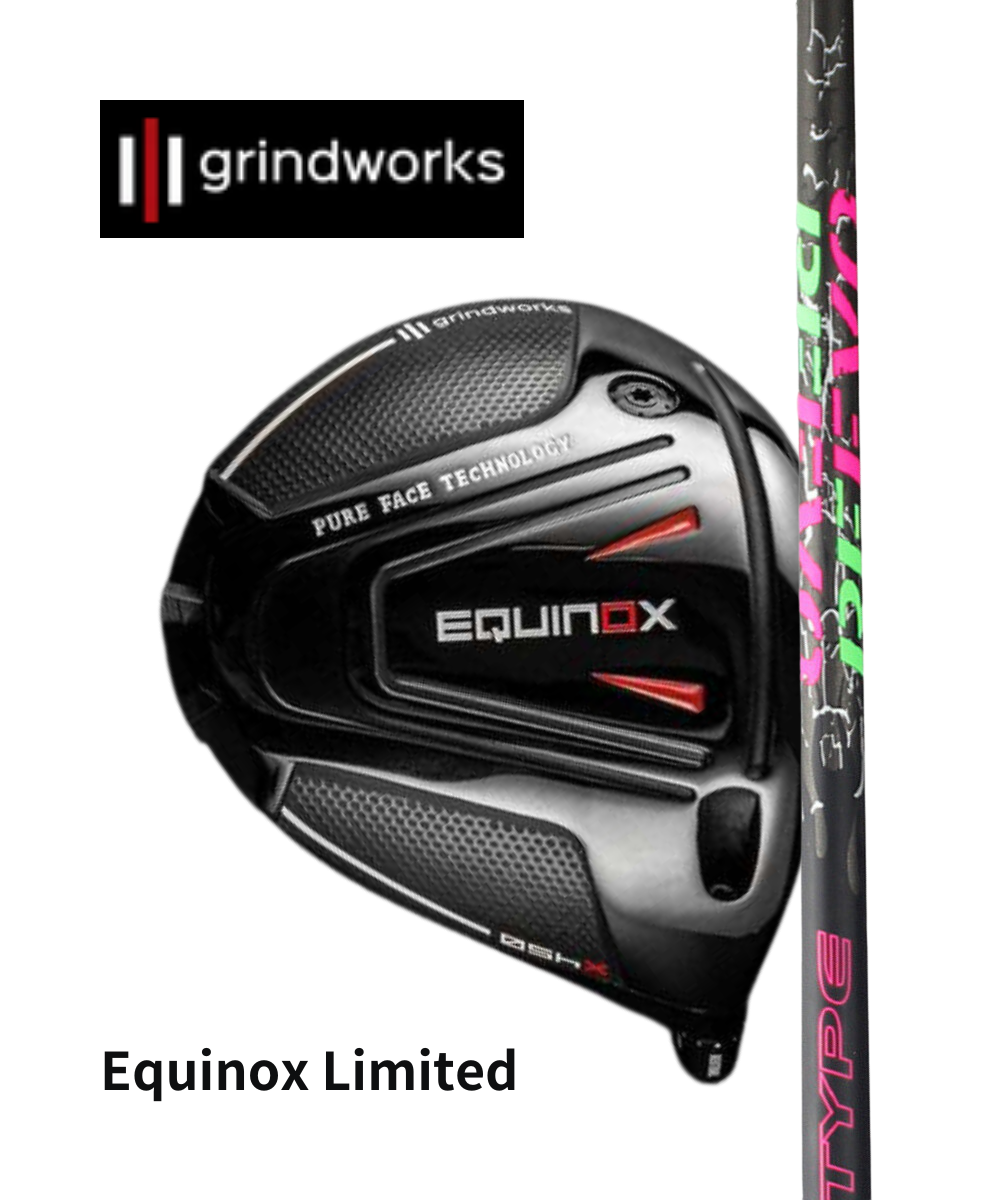 (グラインドワークス)EQUINOX LIMITED×(ジオテックゴルフ)RF EVO