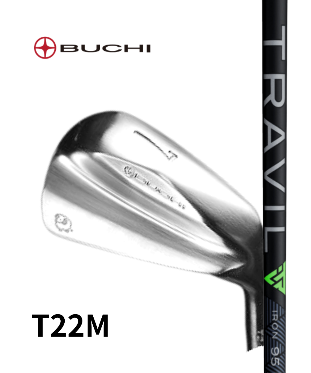 (ブチ)T22M×(フジクラ)TRAVIL【#5~PW 6本セット】