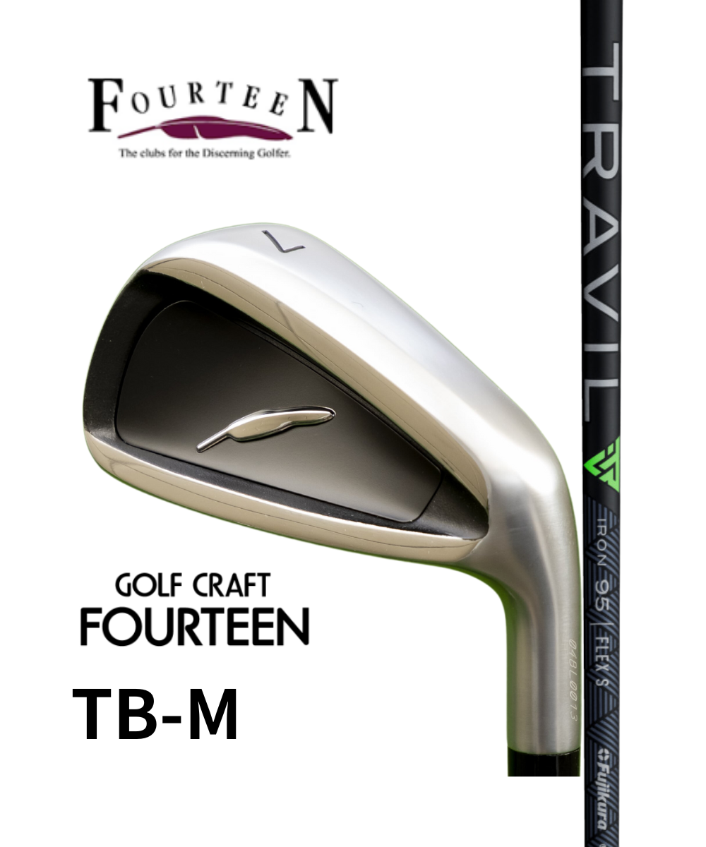 (フォーティーン)TB-M×(フジクラ)TRAVIL【#5~PW 6本セット】