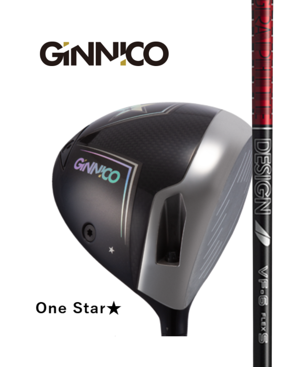 (GINNICO)MODEL02 ONE STAR×(グラファイトデザイン)TOUR AD VF
