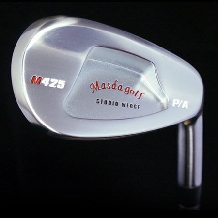 (マスダゴルフ)スタジオウェッジM425グース ニッケルクロムメッキ仕上げ×(トゥルーテンパー)ダイナミックゴールド