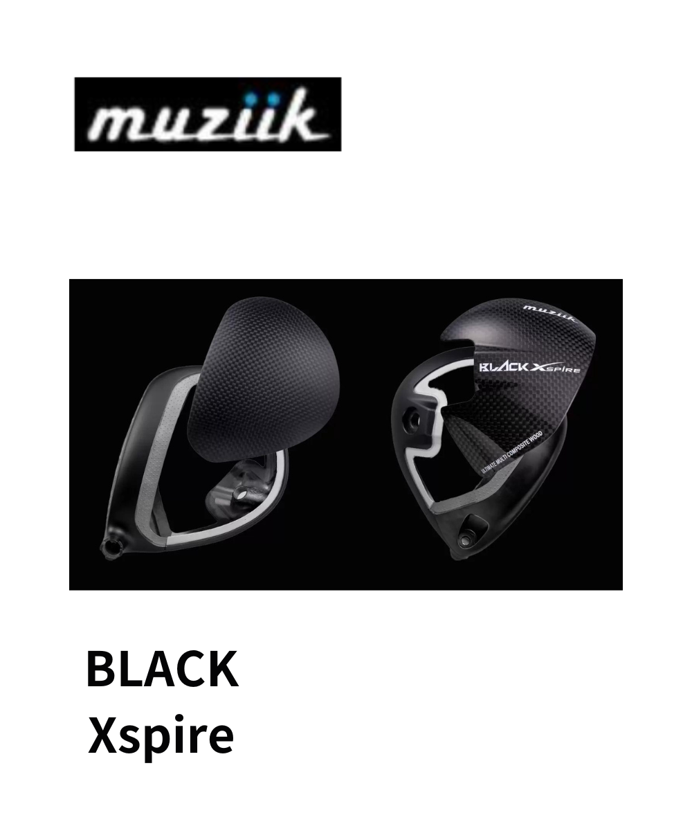 （ムジーク）Black　Xspire× （ジオテックゴルフ）RF EVO