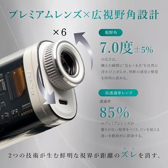 FastDeer　C2  ゴルフレーザー距離計