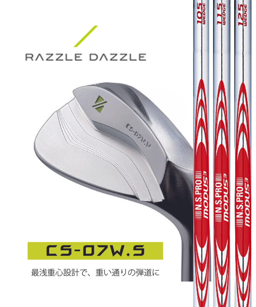 中古】 RAZZLE DAZZLE CS-05W N.S.PRO MODUS3 WEDGE 115 Wedge 中古】 RAZZLE DAZZLE CS-05W N.S.PRO MODUS3 WEDGE 115 Wedge