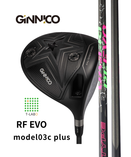 (GINNICO)model03c plus DRIVER（ジオテックゴルフ）RF EVO