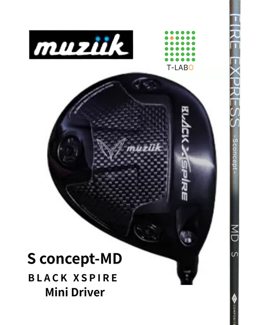 （ムジーク）BLACK XSPIRE  Mini Driver（コンポジットテクノ）fire express s concept MD