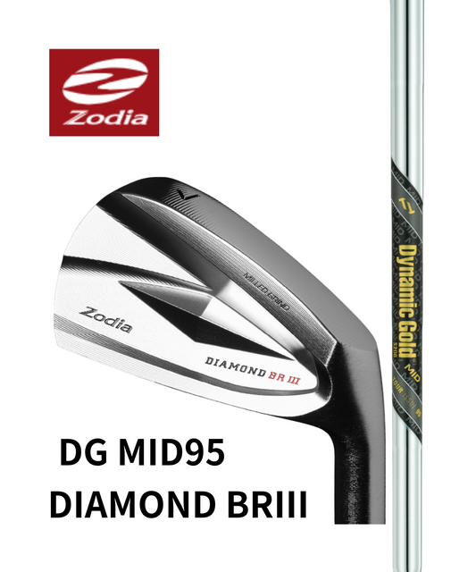（ゾディア）DIAMOND BRⅢ×（トゥルーテンパー）ダイナミックゴールドMID95ツアーイシュー
