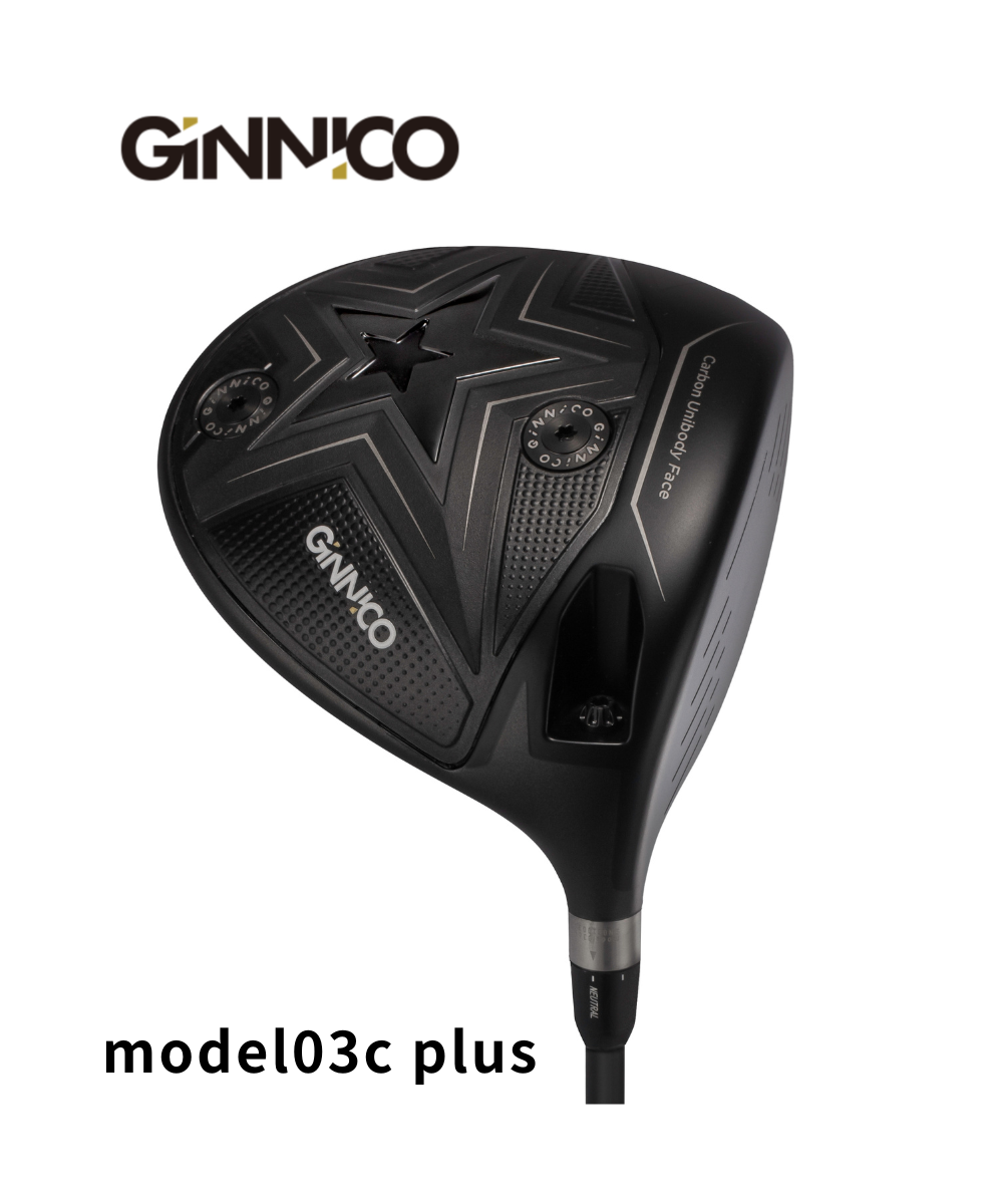 (GINNICO)model03c plus ヘッド単体　スリーブ付き　ヘッドカバー付